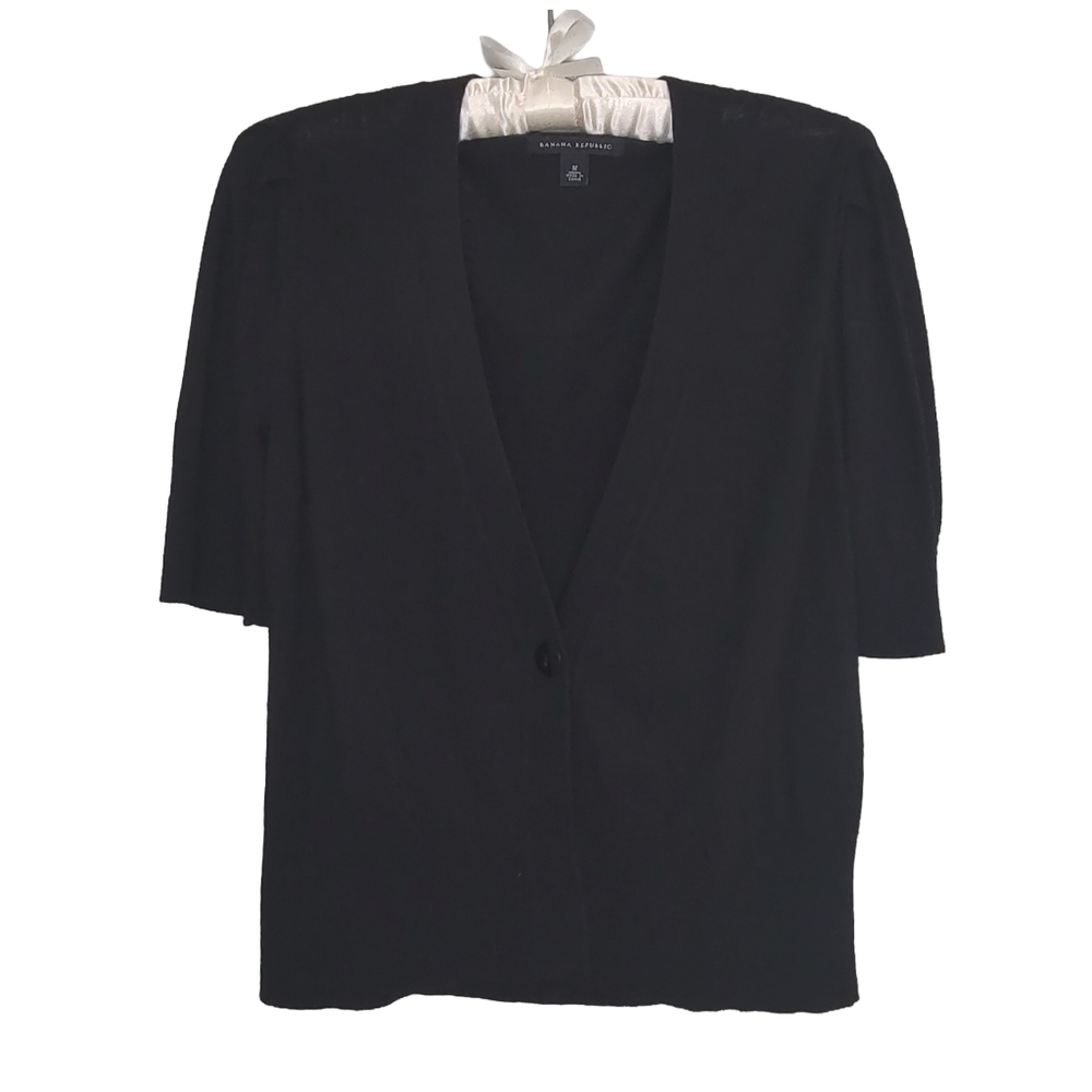Banana Republic Short Sleeve Button down Cardigan Sweater